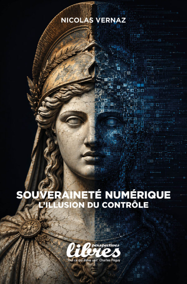 Couverture du livre Souveraineté numérique : l’illusion du contrôle, de Nicolas Vernaz